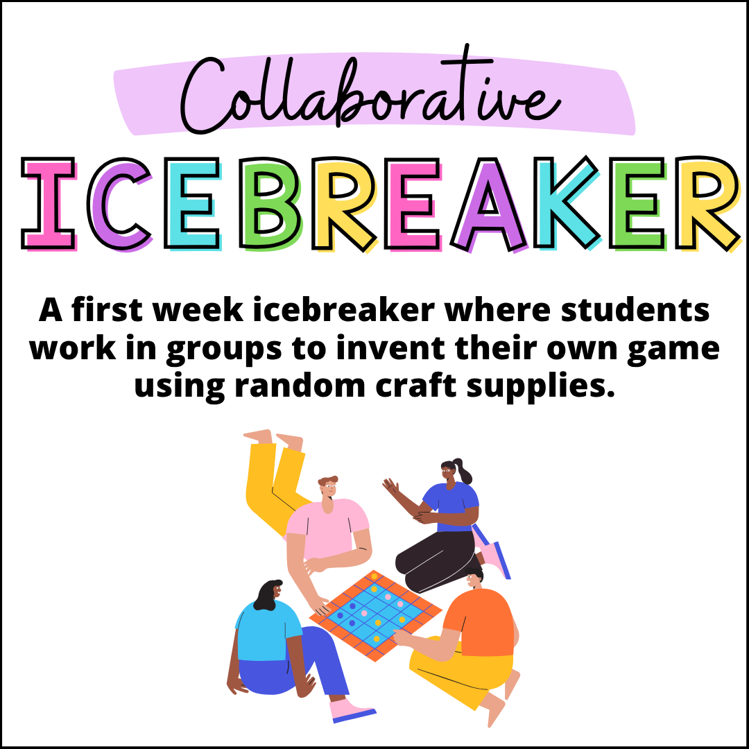 Collaborative Icebreaker Activity for Middle Schoolers