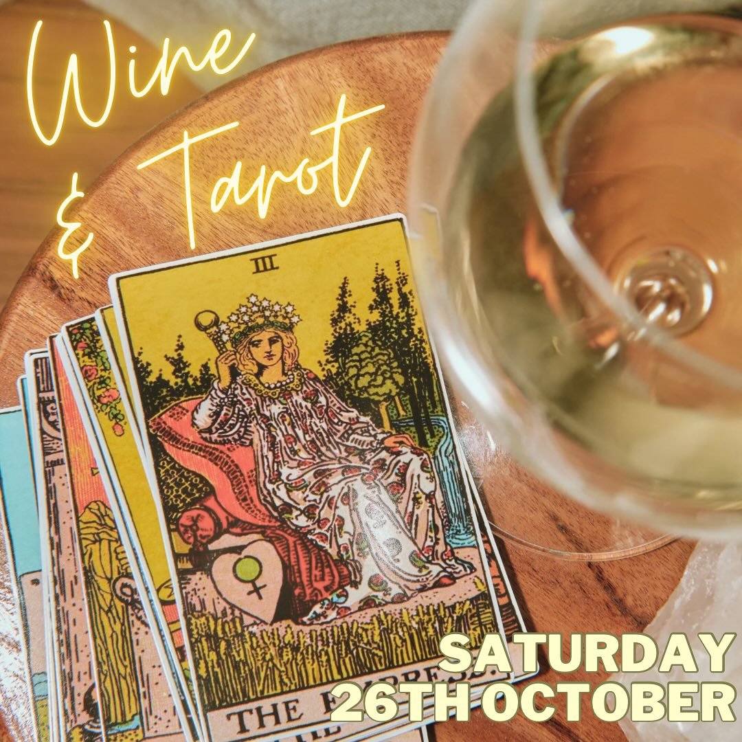 Leading psychic, Alex Beattie is back at Brigitte Bordeaux for another day of &lsquo;Wine &amp; Tarot&rsquo; on Saturday 26th October.
.
We&rsquo;re taking bookings throughout the day from 12.30pm until 10pm. Each reading is 30 minutes. The price is 