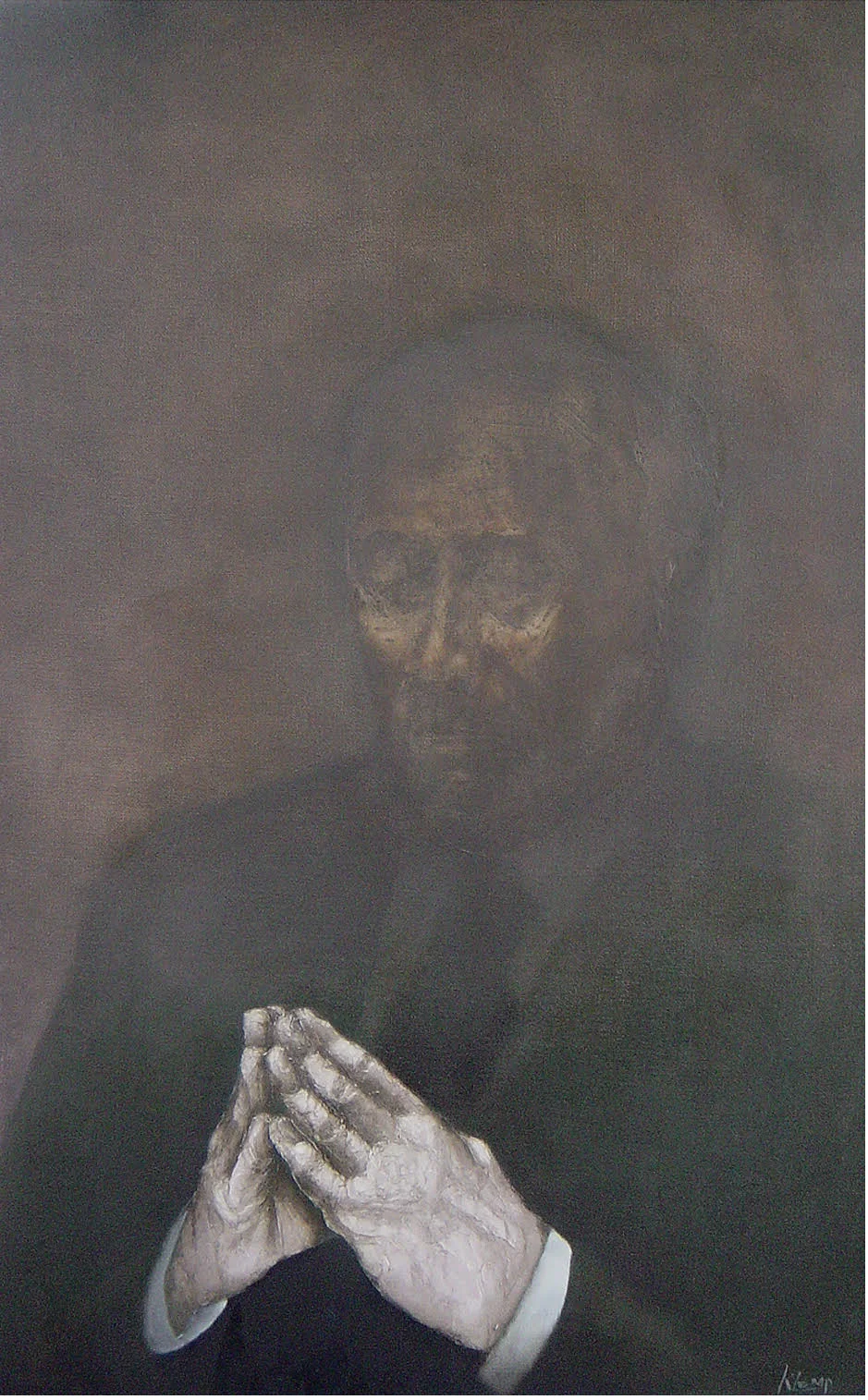 Saxificus , olieverf op doek, 70x110, 2004