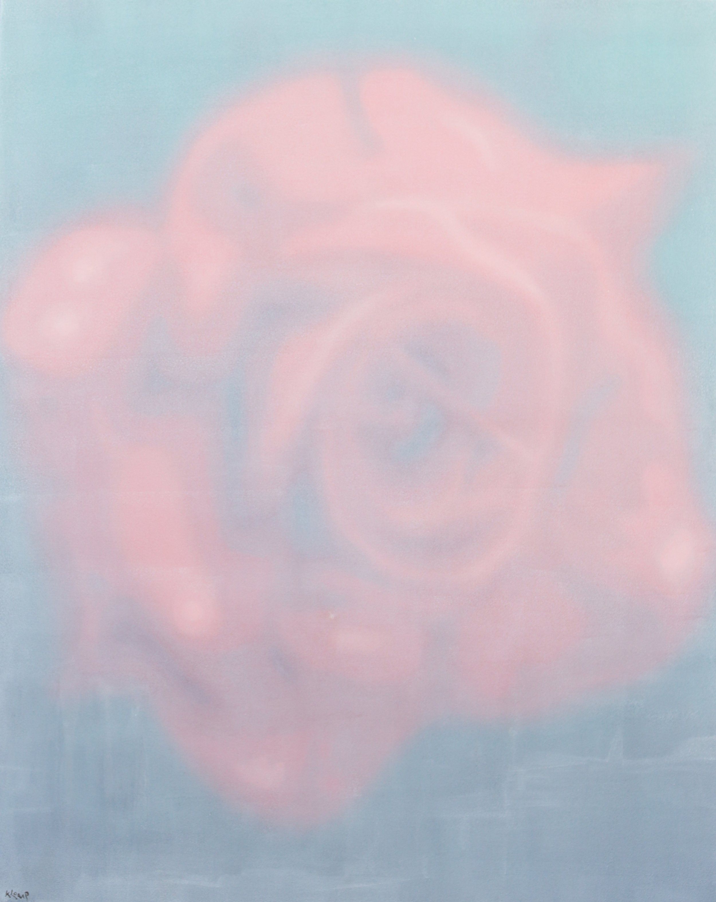 Anthologima 7: The undarkened rose, 100x80, oil on linen