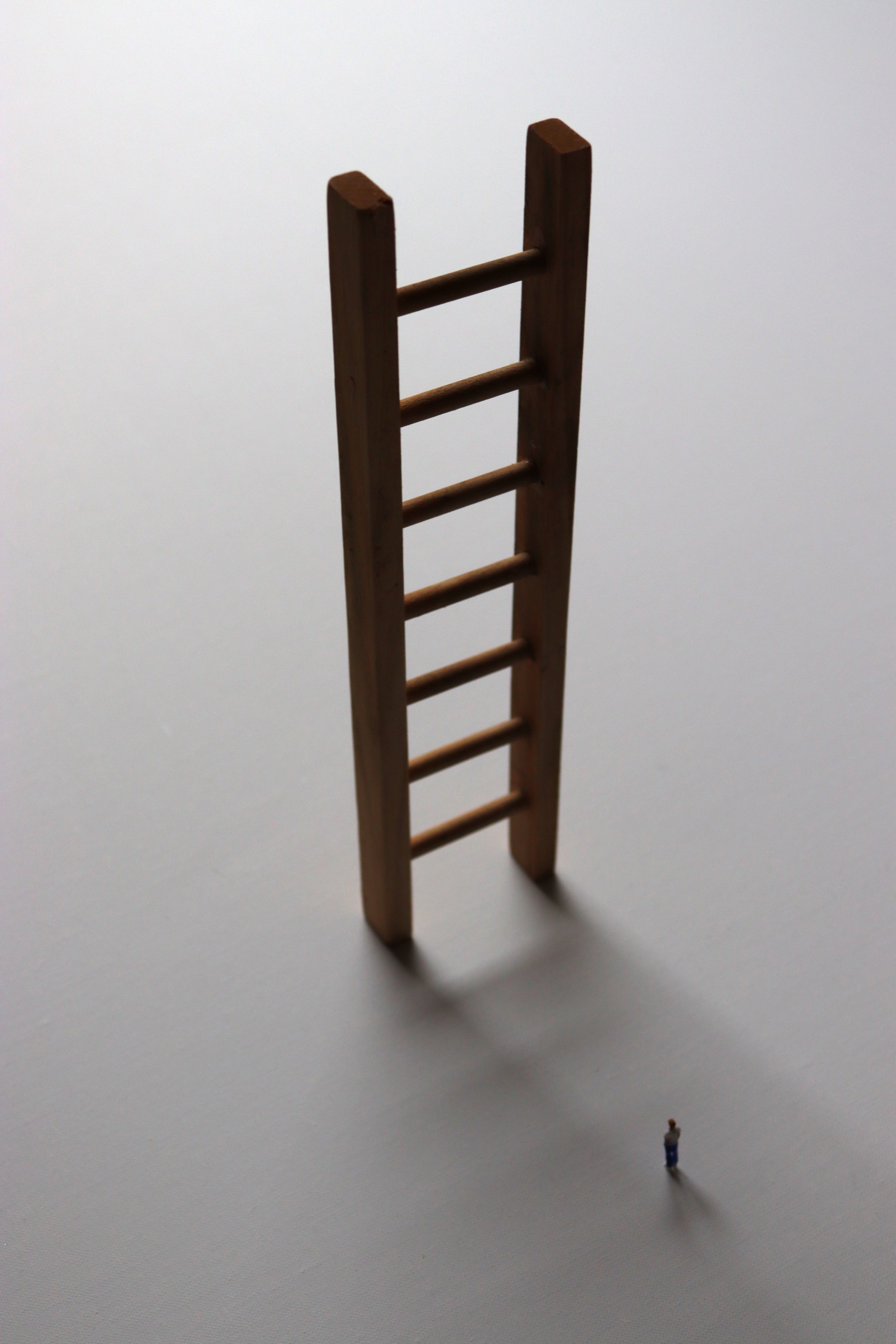 Miniature installation: Laddered