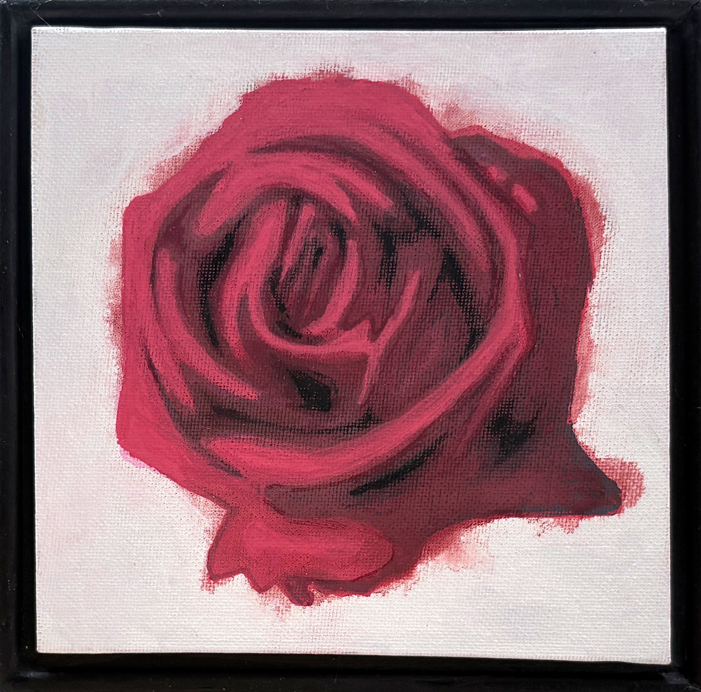 2026 Rosae 1 oil on canvas black frame Marko Klomp.jpg