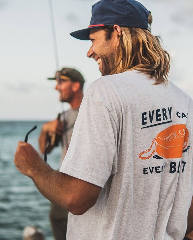 Super excited to share the news that @duckcampco Spring clothing is now live!  Even more stoked to have been able to take part in helping to make it happen last month with a trip to Guanaja, Honduras to fish and hang out with an amazing crew.  We fis
