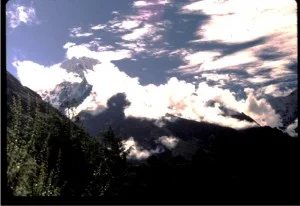 When the weather was clear, the views were spectacular.