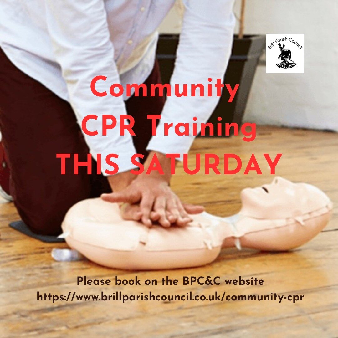 Community CPR training is now bi-monthly - so don't miss out! Can you afford to leave it any longer to learn - or refresh - your life-saving skills?
*
Training lasts about an hour; 11am to 12 noon. We follow the community training syllabus provided b