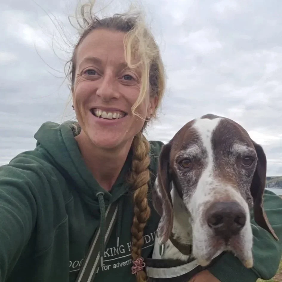 Photo of Fiona Bennett-Meere and her dog