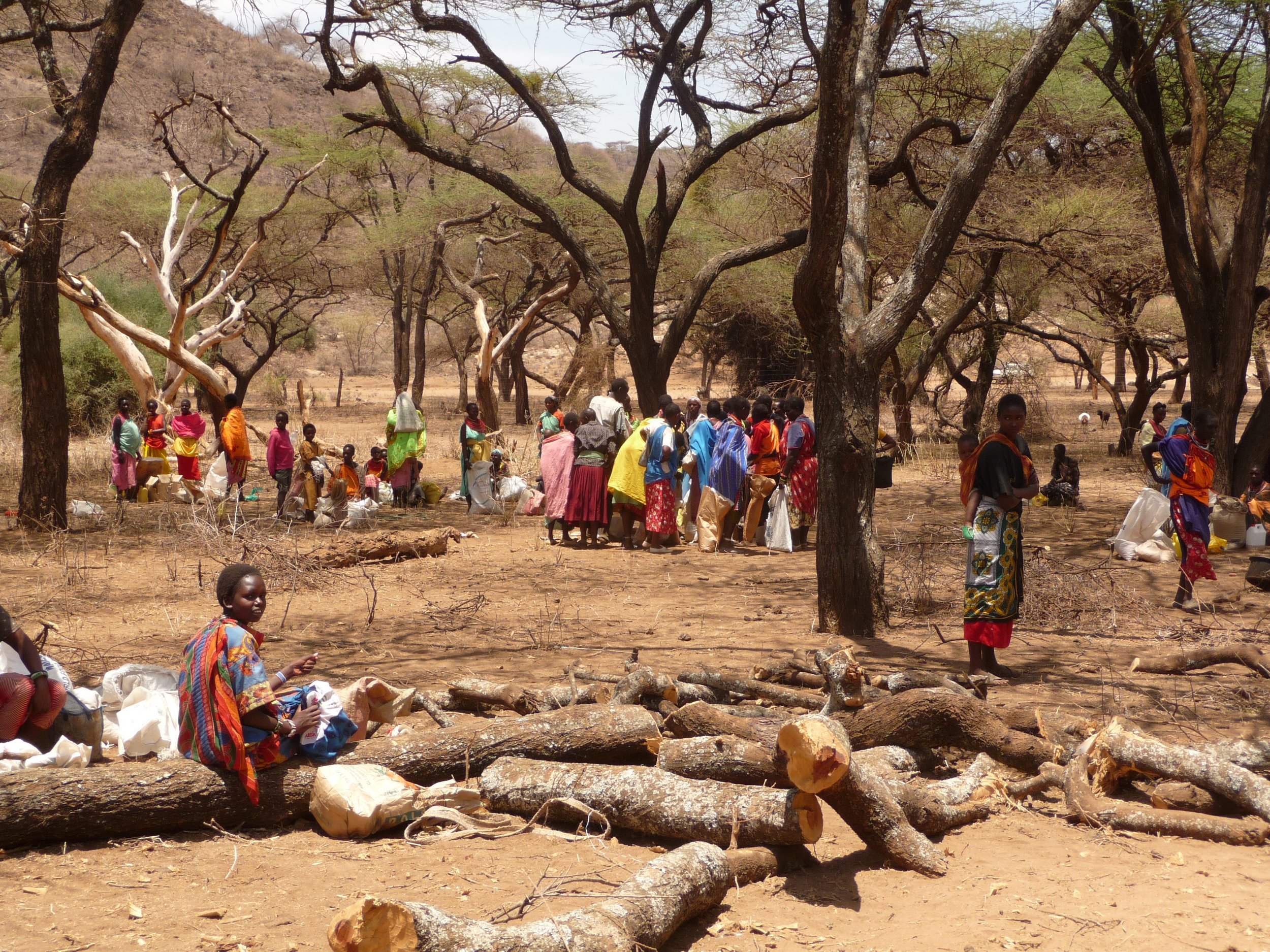  During the 2017 famine, the communities received food aid 