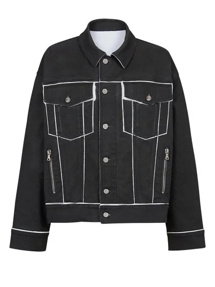 Balmain Outline Button Up Jacket.jpg