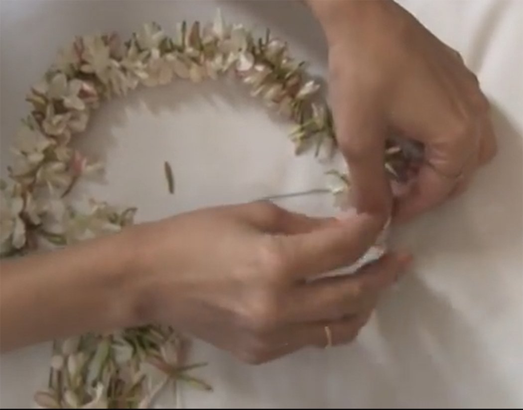 Wear my love as a lei, and as your companion in lonely places