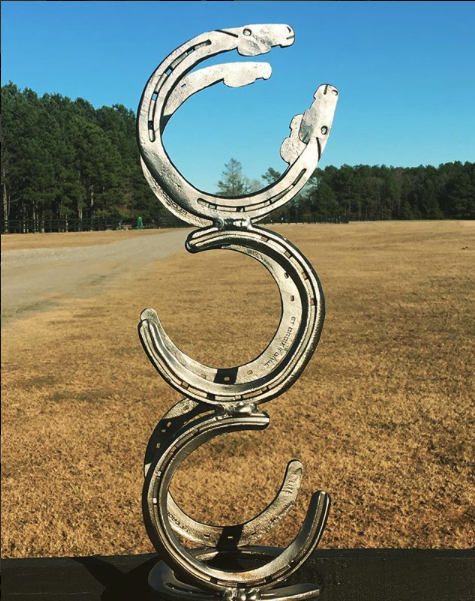 Triple Tango Rack shown with Horse Head Top Option