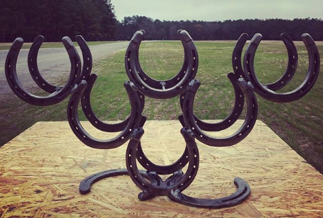 Six Bottle Reverse Pyramid Rack