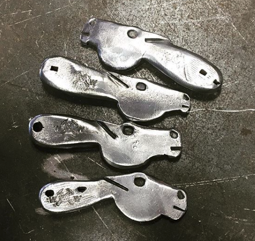 Aluminum Shoe Key Chains