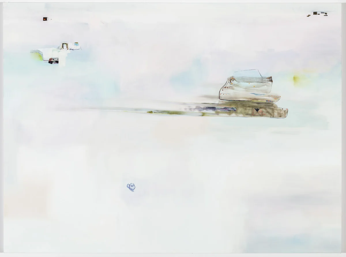 Prudhoe Bay, Oil on canvas, 108” x 80”