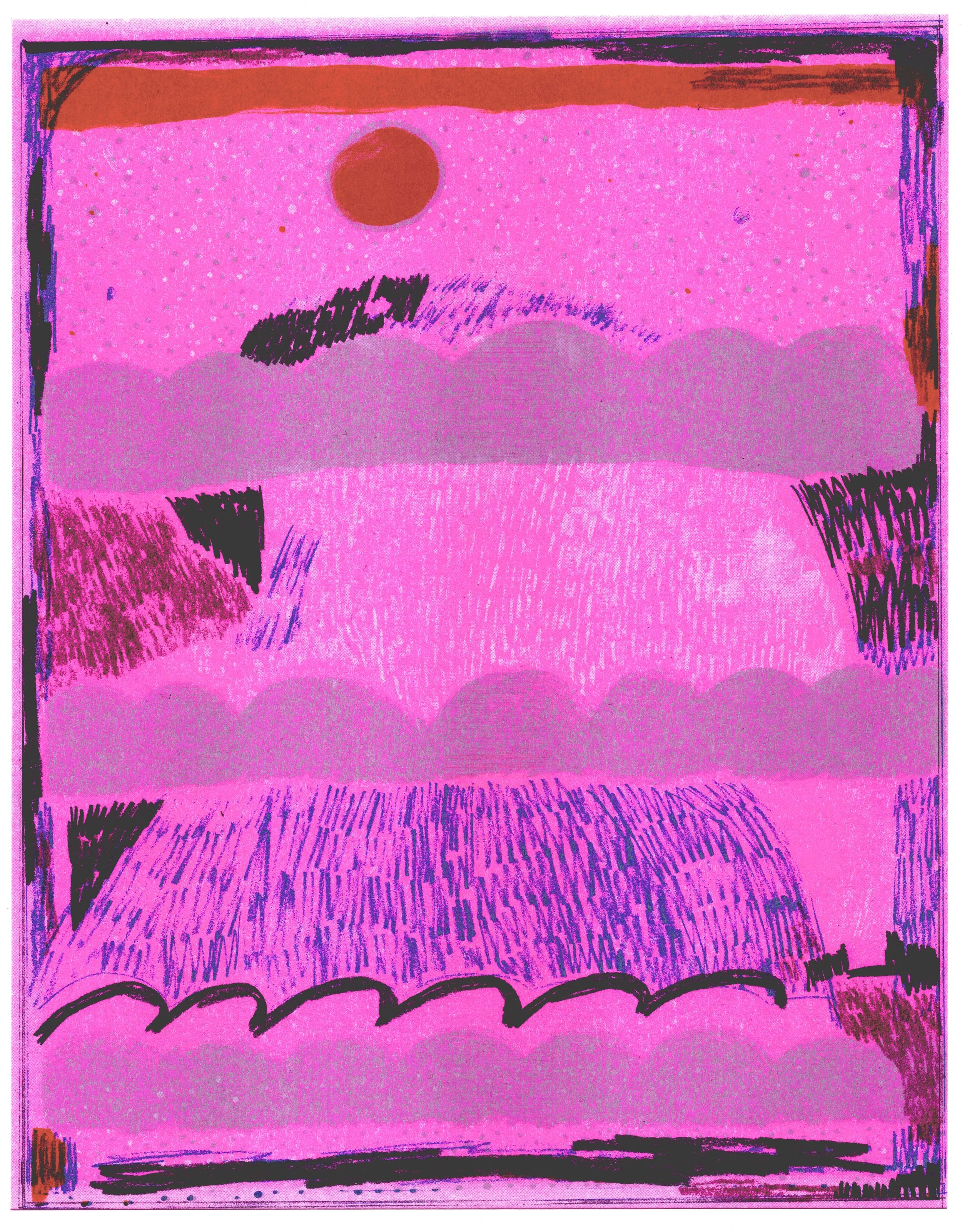 Mountains (Purple)