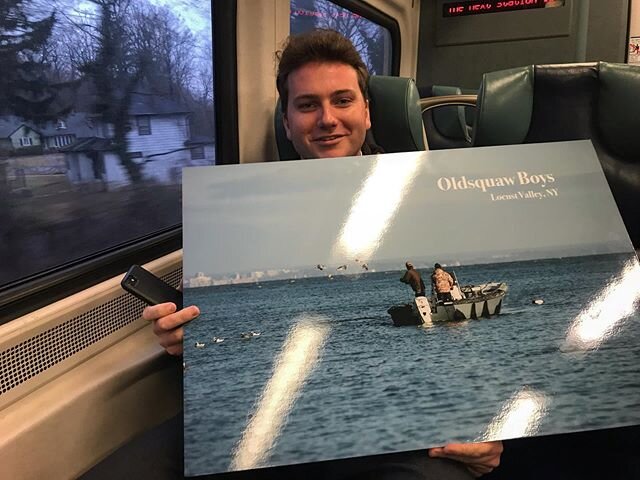 Pop over to the Oldsquaw Boys @ducksunlimitedinc booth in NYC tonight. It is the second year we give back to our favorite charity by donating a few hunts. 
Side: LIRR hasn&rsquo;t seen artwork this fresh since banksy hit the douglaston train tressel 