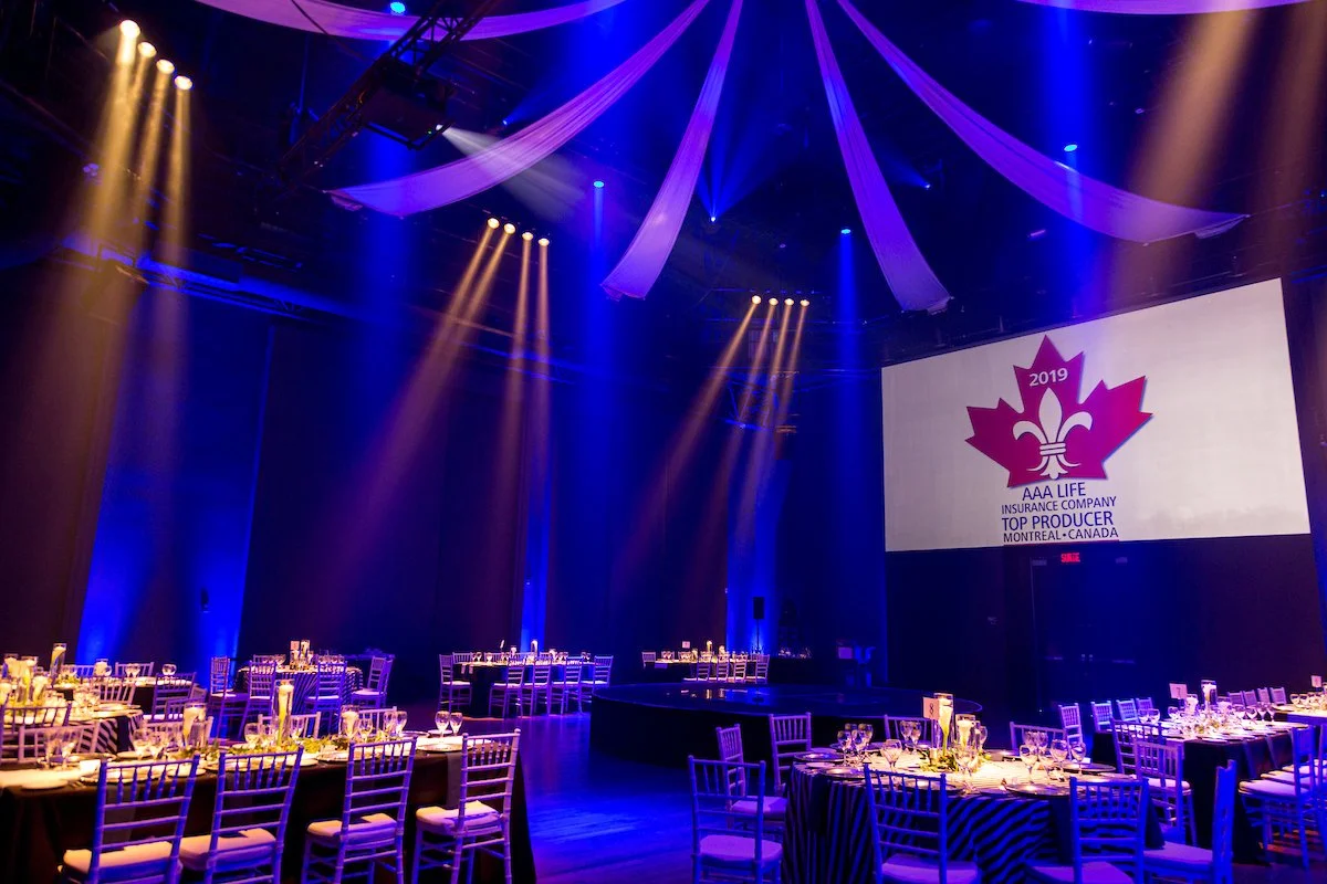 Corporate Awards Gala in Montreal Canada Destination Management