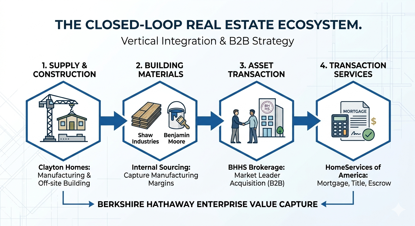 Micro-Market Consolidation: The B2B Playbook Behind Berkshire Hathaway’s Real Estate Dominance