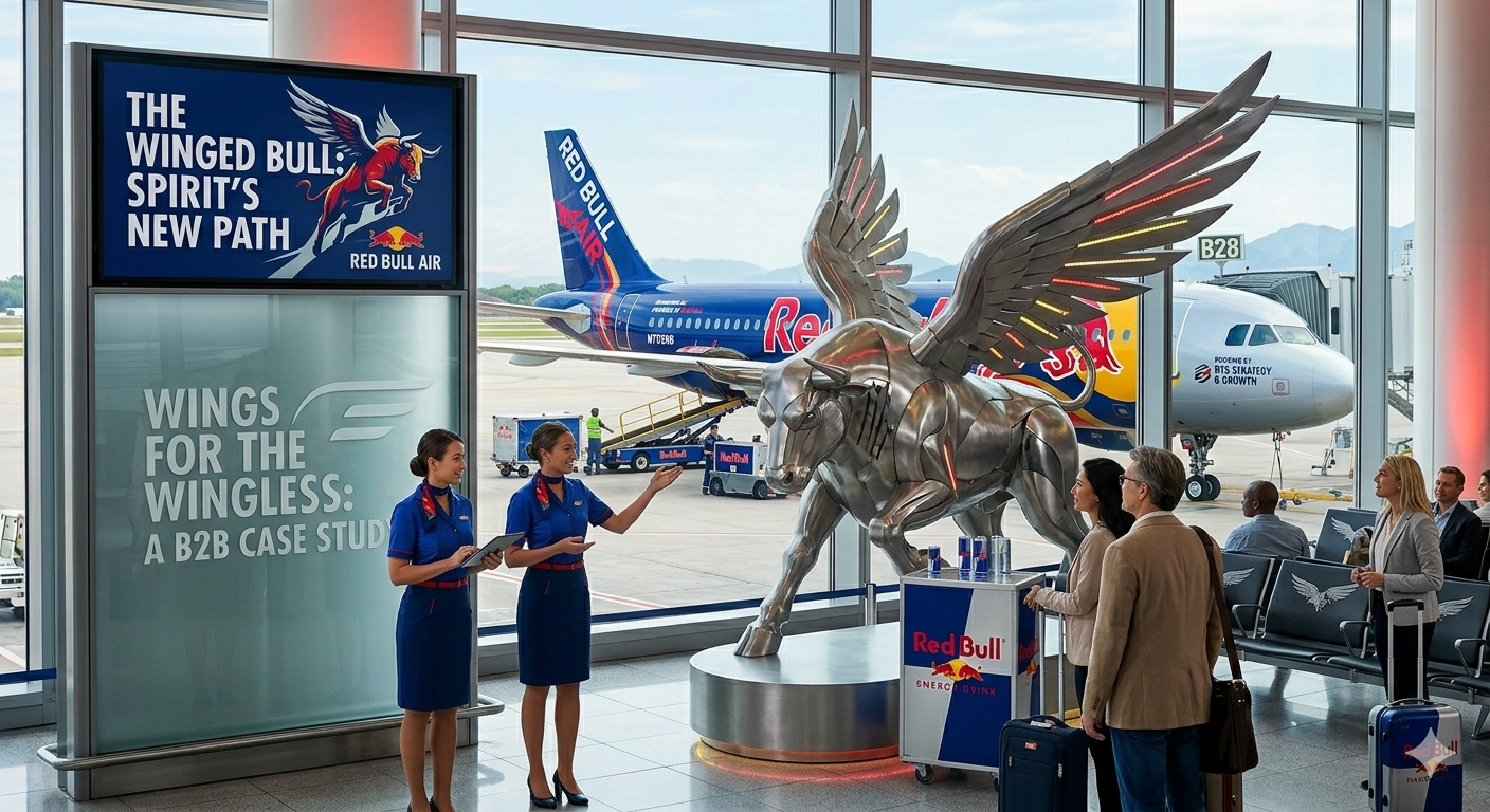 Wings for the Wingless: What a Red Bull Acquisition of Spirit Airlines Teaches Us About B2B Growth Strategy
