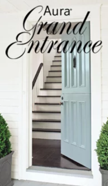 Aura Grand Entrance brings rich, vivid colour and exceptional durability to your interior/exterior doors and trim.