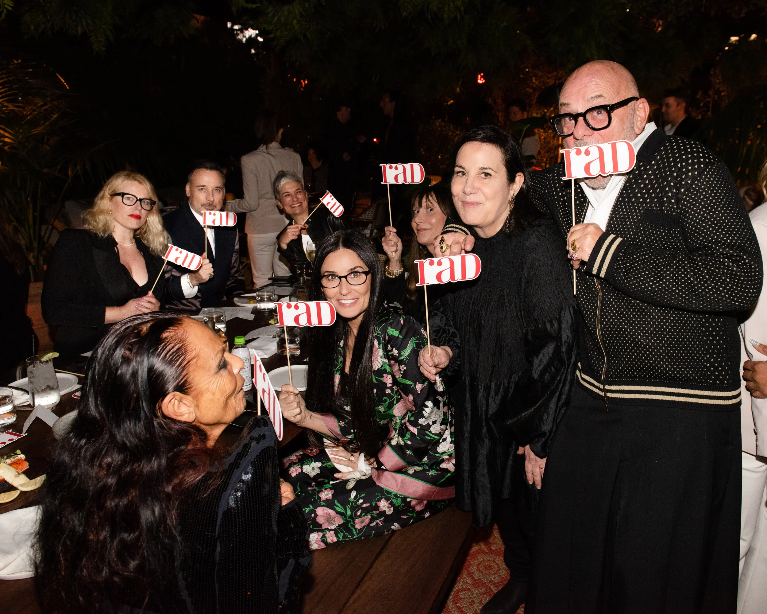 RAD Screening Series Launch Dinner hosted by Demi Moore, Gia Coppola, Natasha Lyonne, and Elvis Mitchell