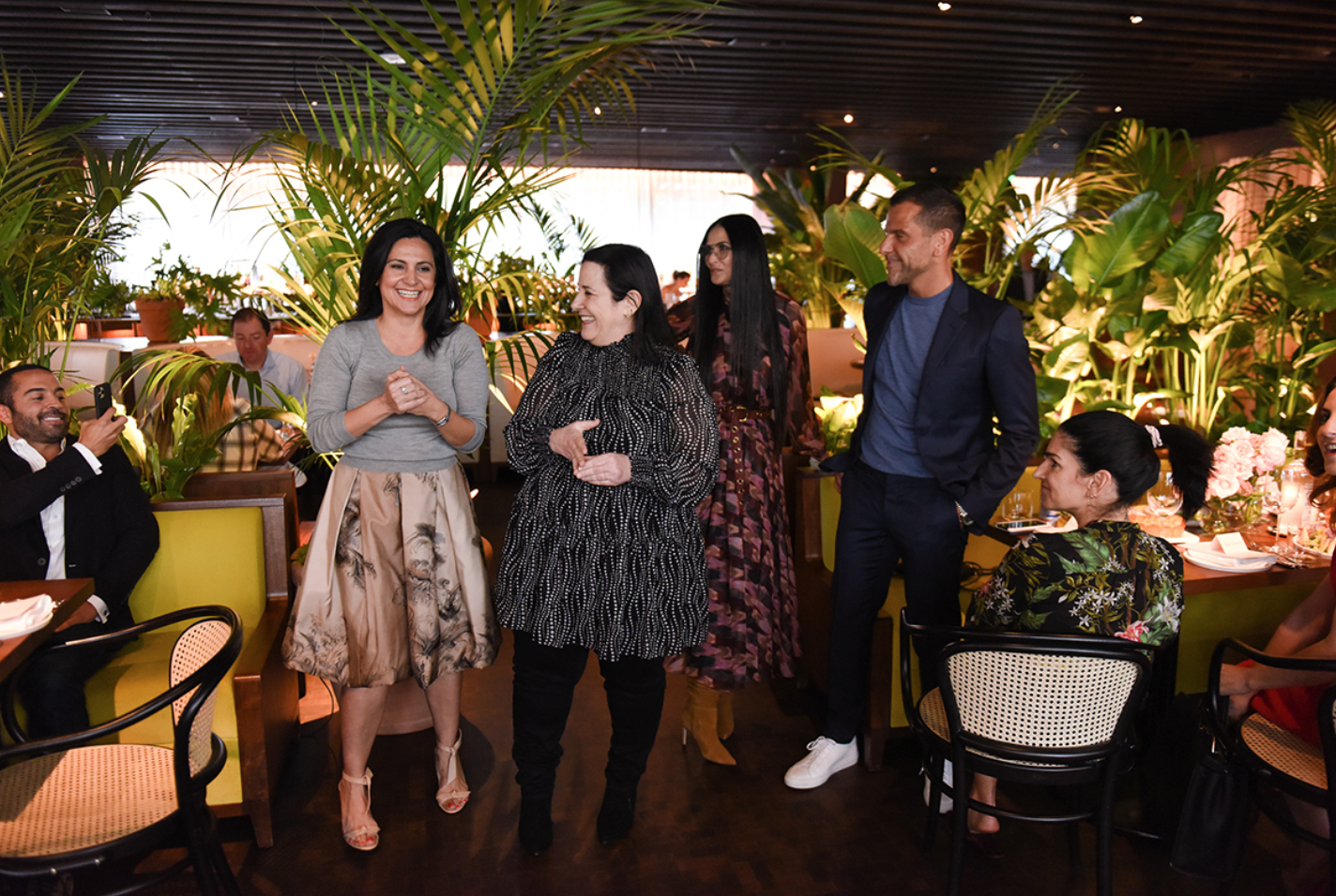 PARTY ON: DEMI MOORE AND FRIENDS UNITE FOR A CAUSE