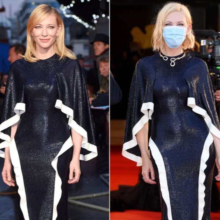 Cate Blanchett Rewears a 5-Year-Old Gown (with a Face Mask!) at the 2020 Venice Film Festival