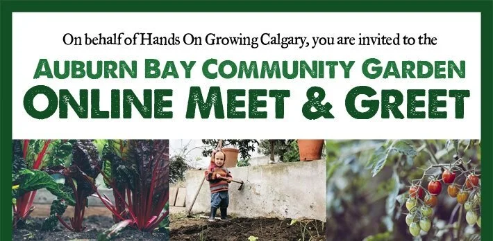 Auburn Bay Community Garden Meet and Greet 
