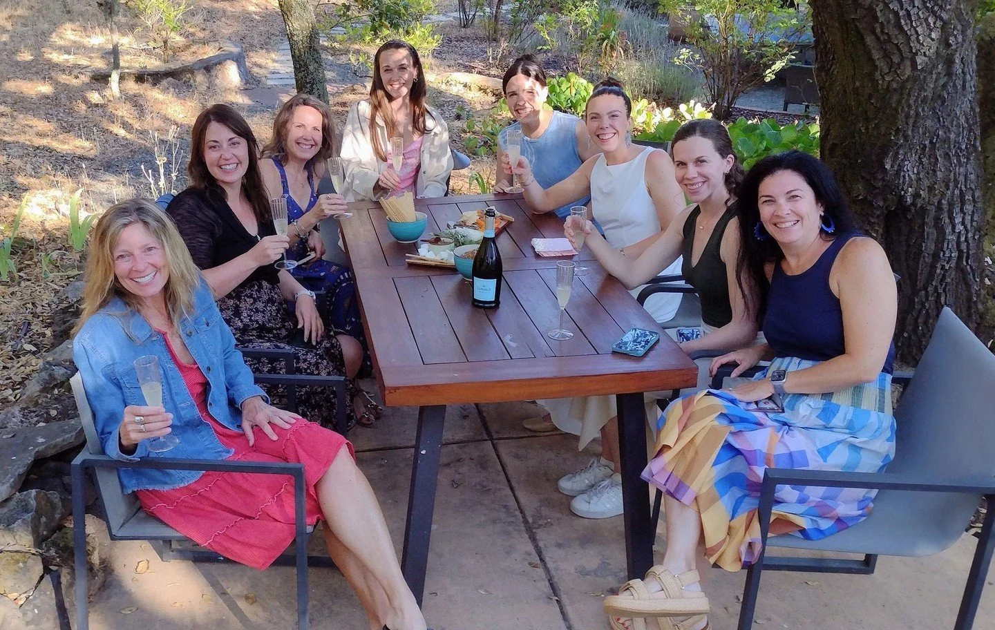 When's the last time you actually had uninterrupted time with your people?

Not a quick brunch between errands. Not a group chat catching up on life updates. Real, slow, meaningful time where you remember why these women are your lifeline.

That's wh