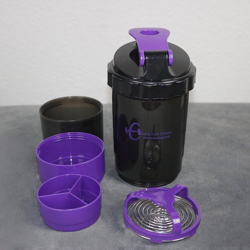 discreet logo protein shaker