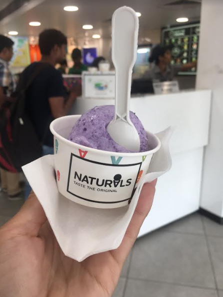 Really, we ate a lot of ice cream.