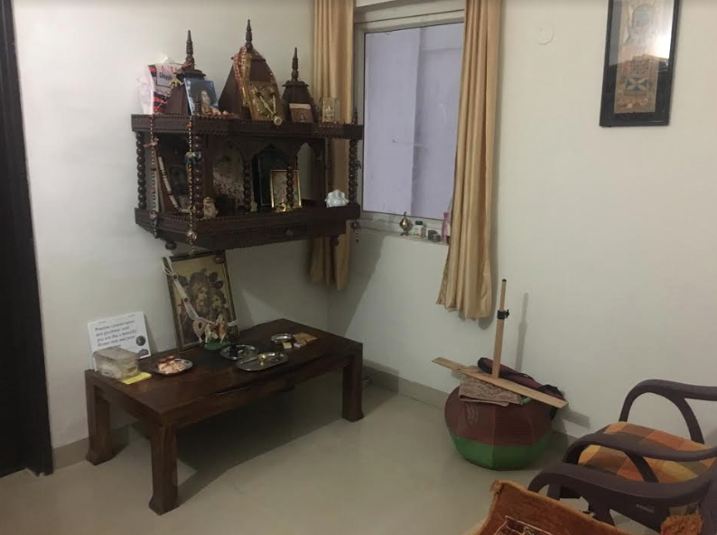 Papa’s meditation abode.