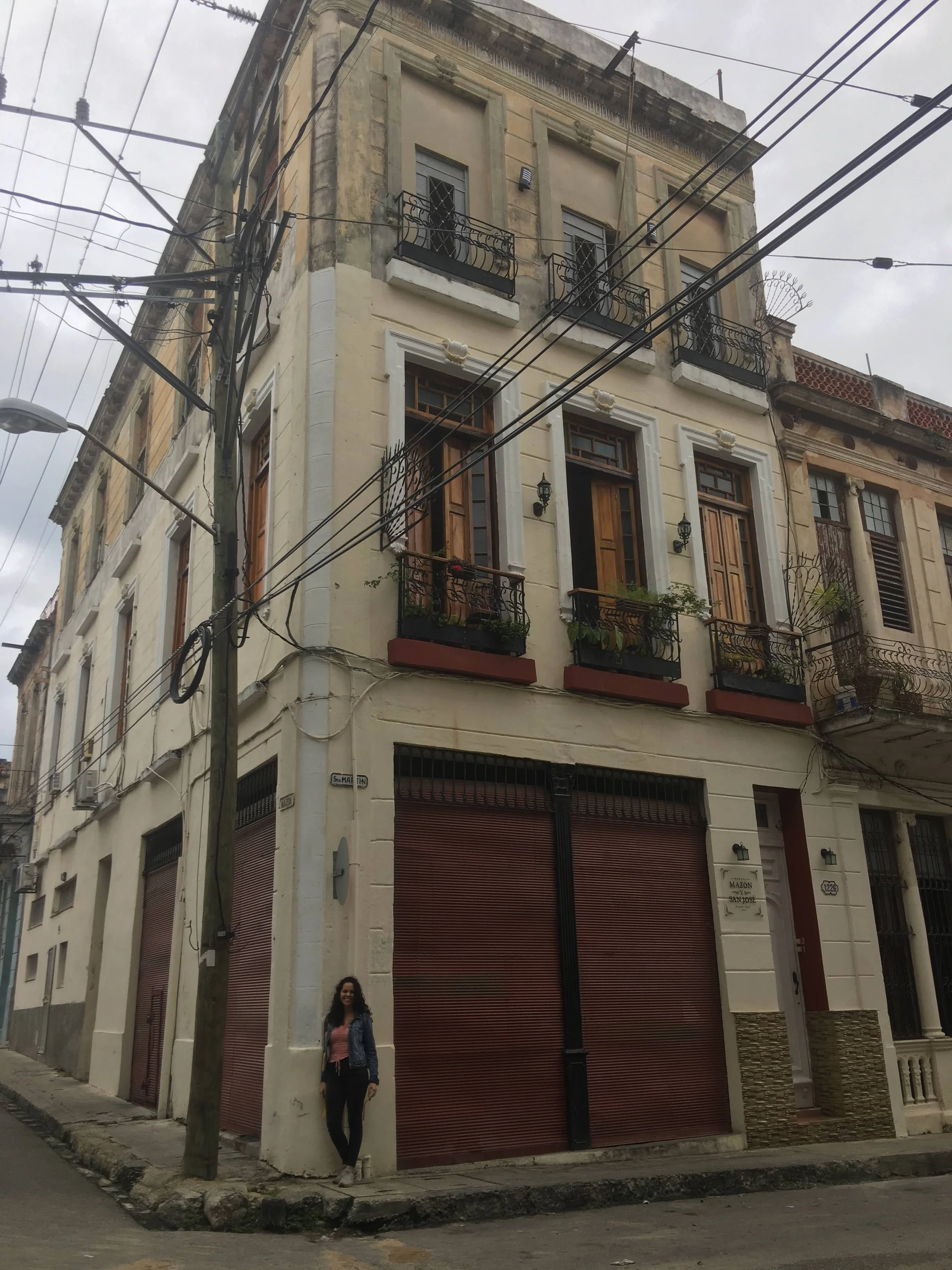 Where my father was born in Havana. Turned into a Casa Particular.