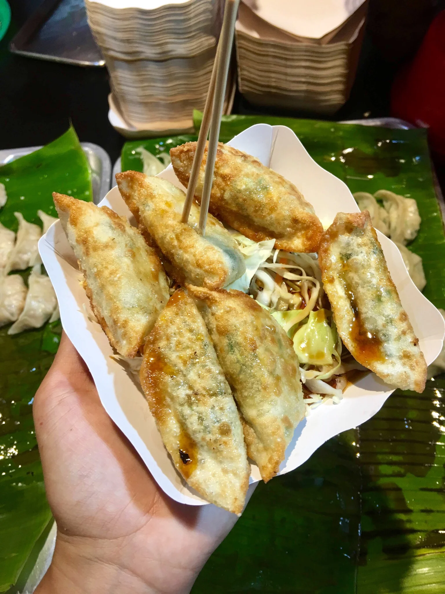 You need another picture of this. Pai Night Market, Thailand.