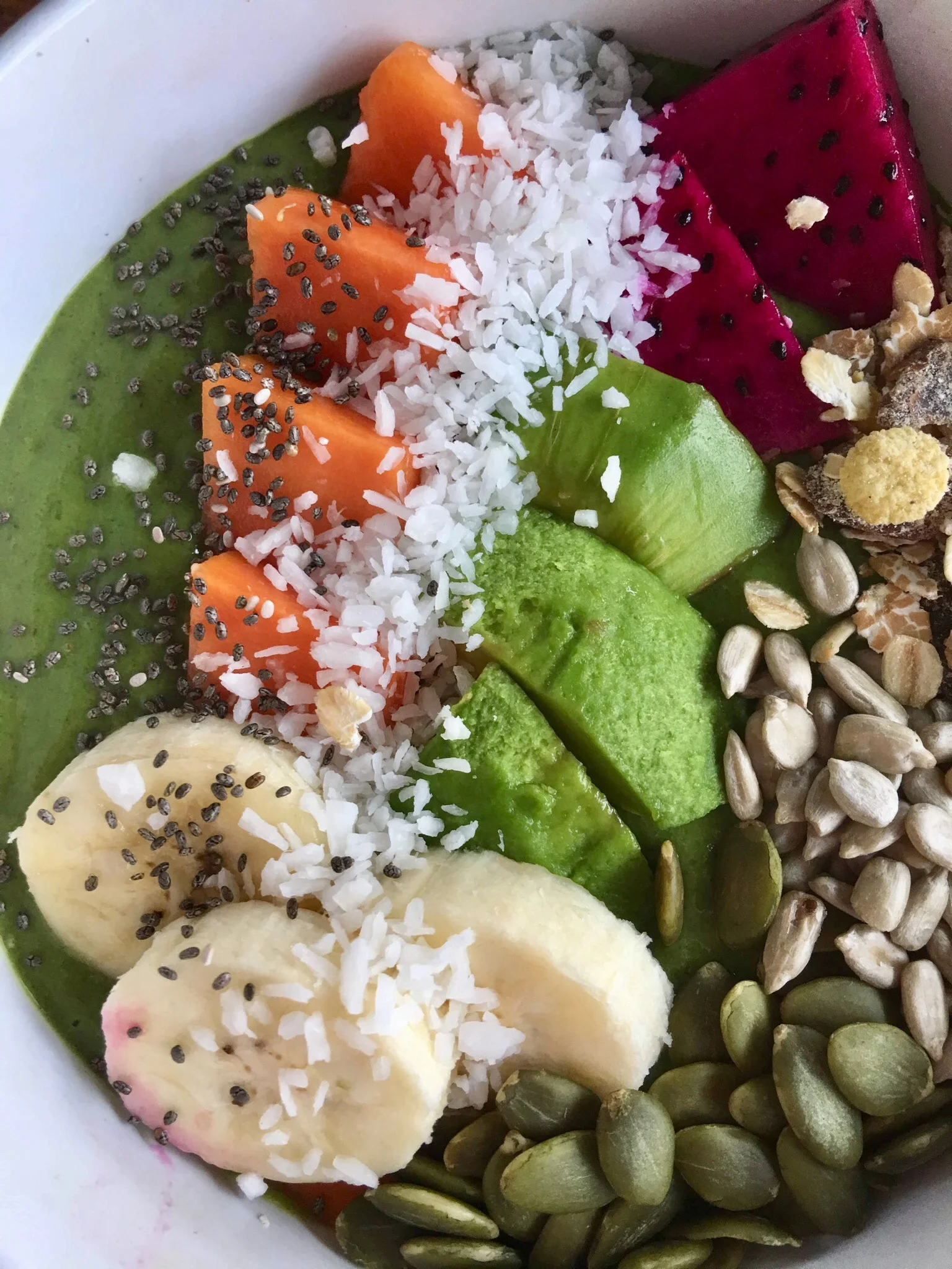 LI. TE. RA. LLY. The. Best. Smoothie. Bowls. Khunkae’s Juice Bar, Chiang May, Thailand.