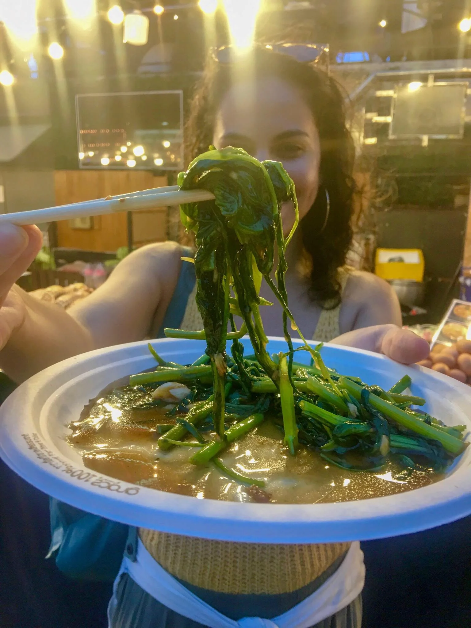 Me. Eating my best food life. In Thailand.