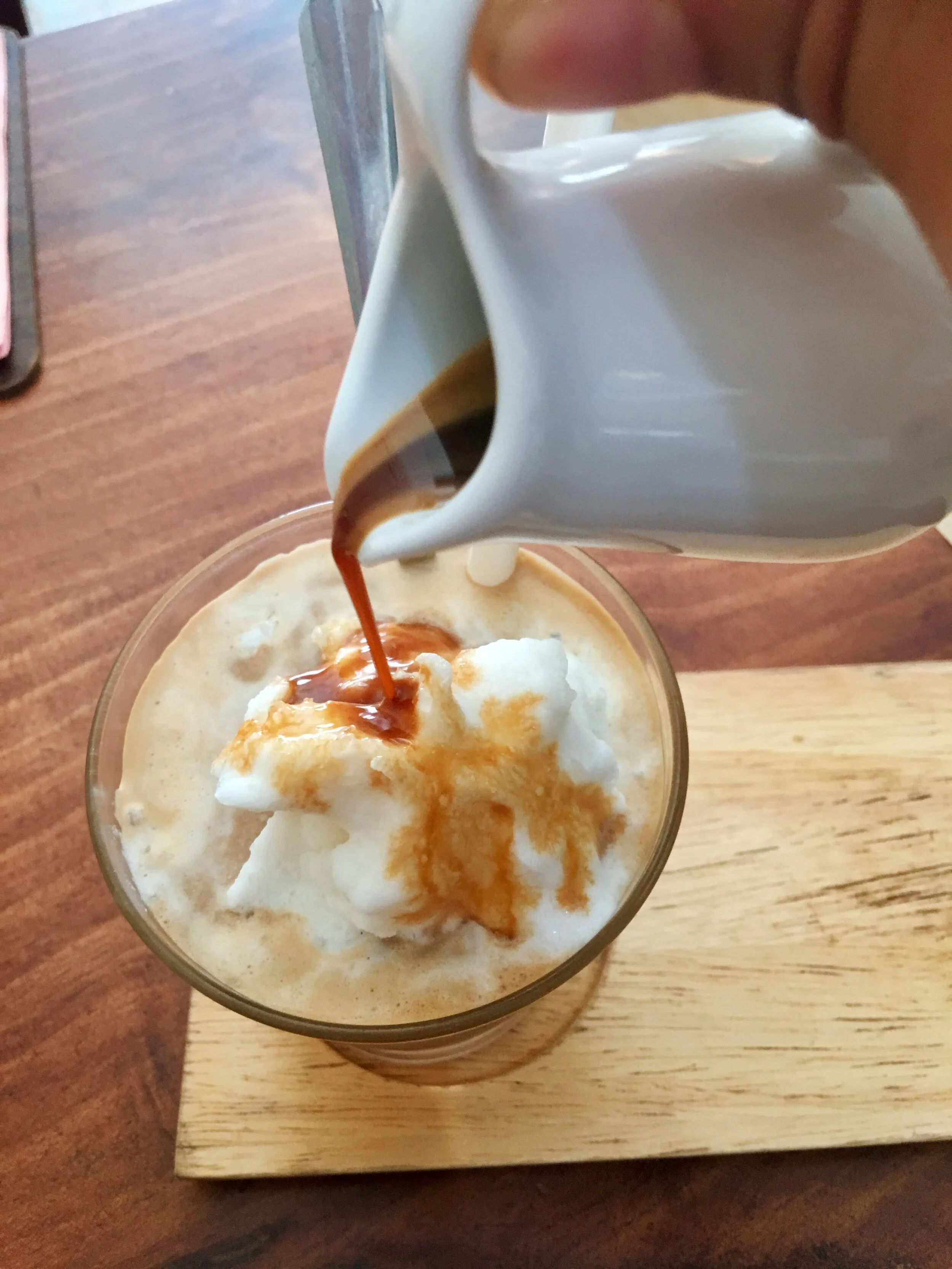 Pina cold and espresso have a baby…