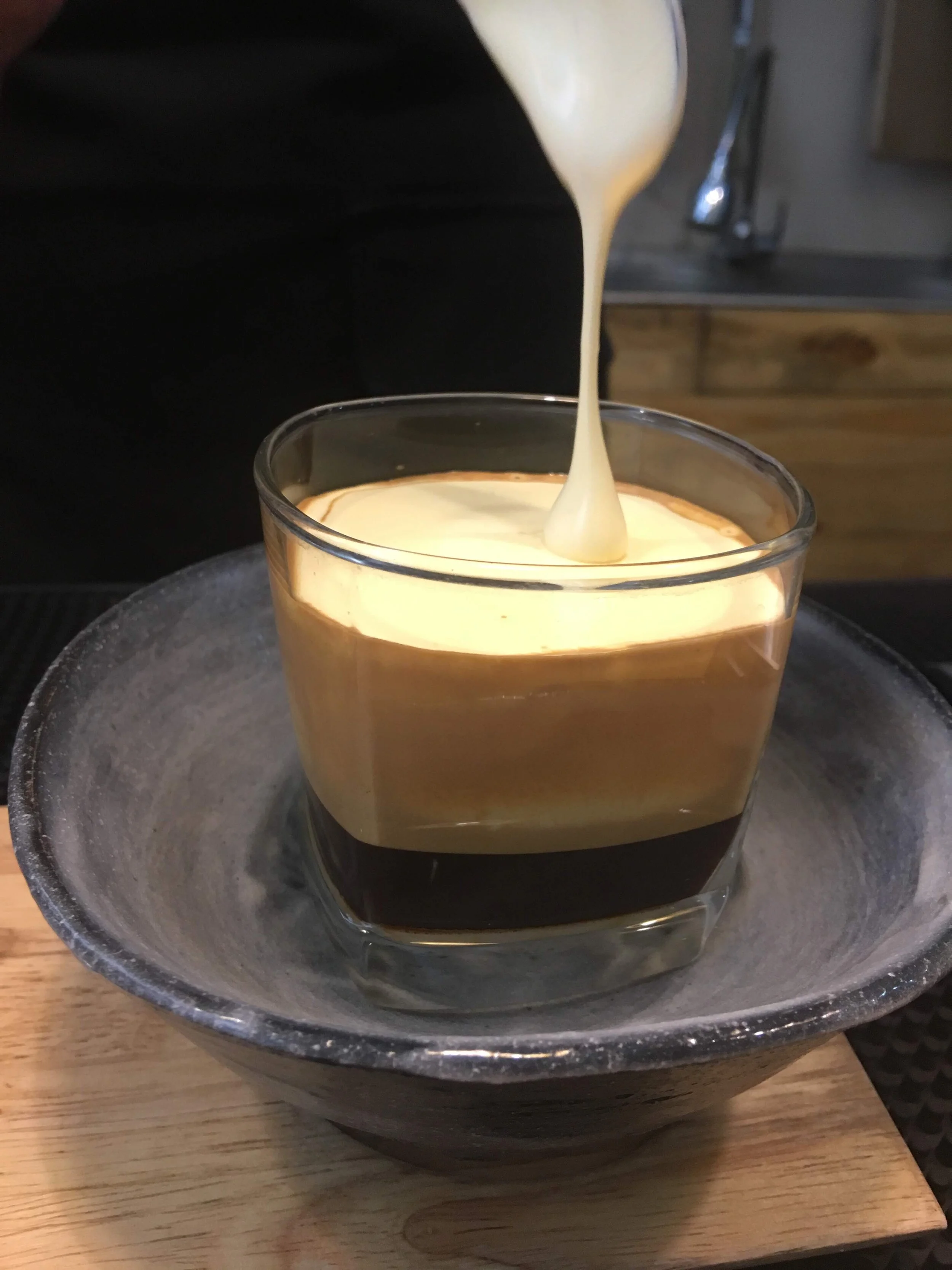 The infamous egg coffee.