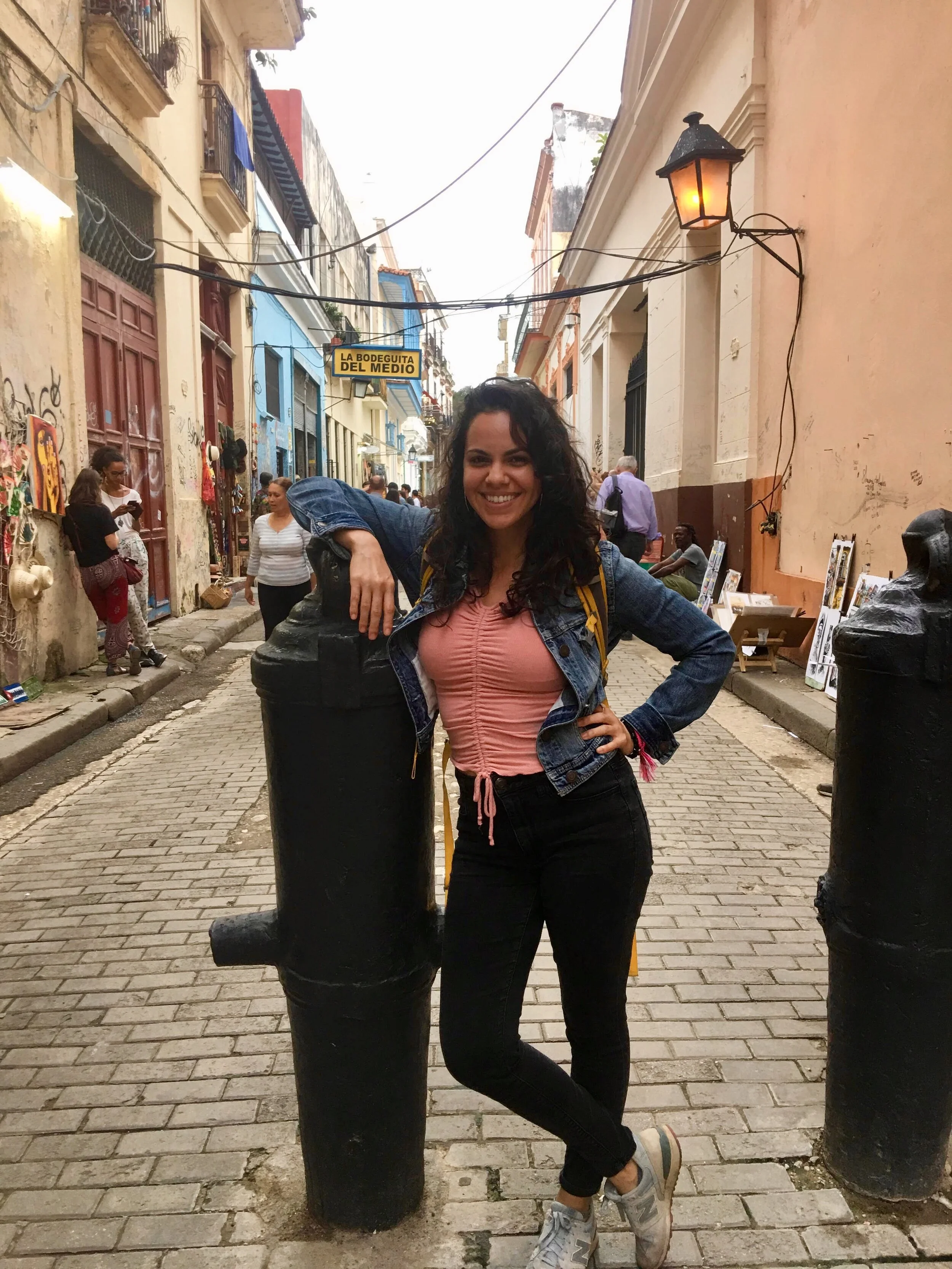 Posing for family I just met. Havana, Cuba, December 2018.