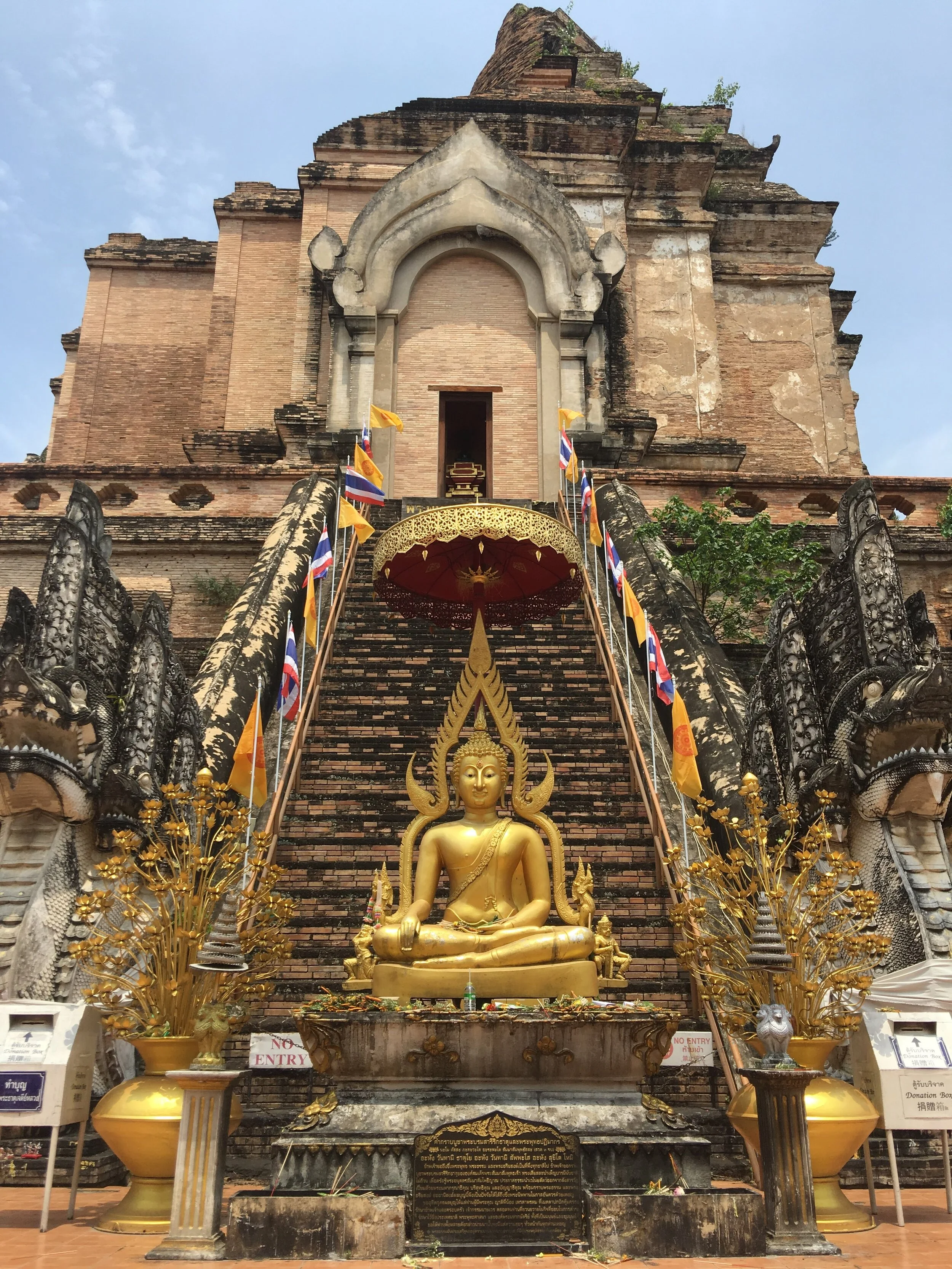 The temples of Chiang May, Thailand