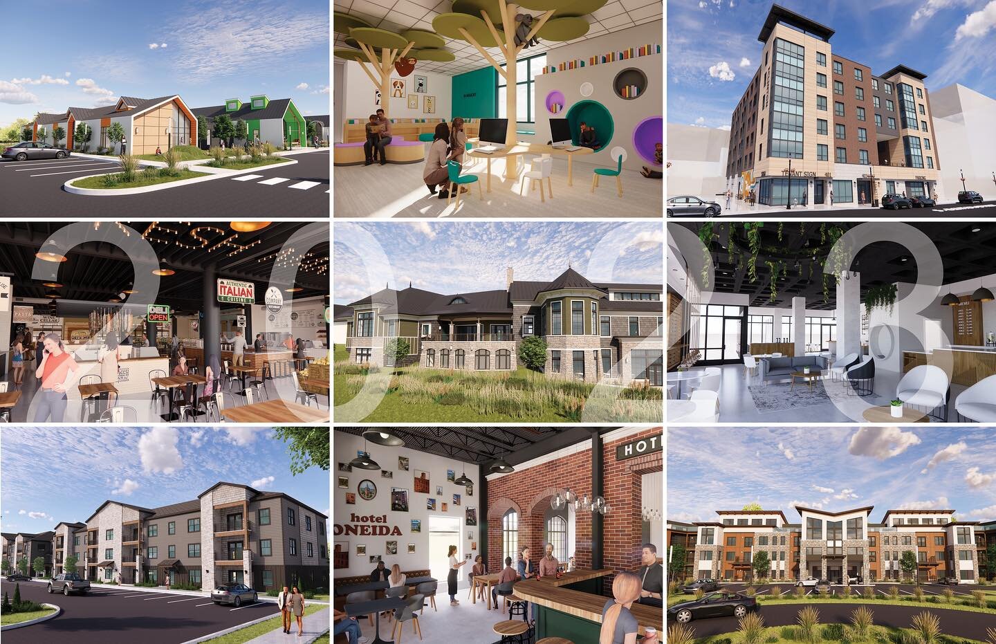 2023 was another INcredible year 👏 

Can&rsquo;t wait to see what 2024 has in store for us 🎉🤩 
.
.
#2023 #2023projects #yearinreview #inspired #inclusive #innovative #architecture #interiordesign #design  #office #residential #adaptivereuse #hospi