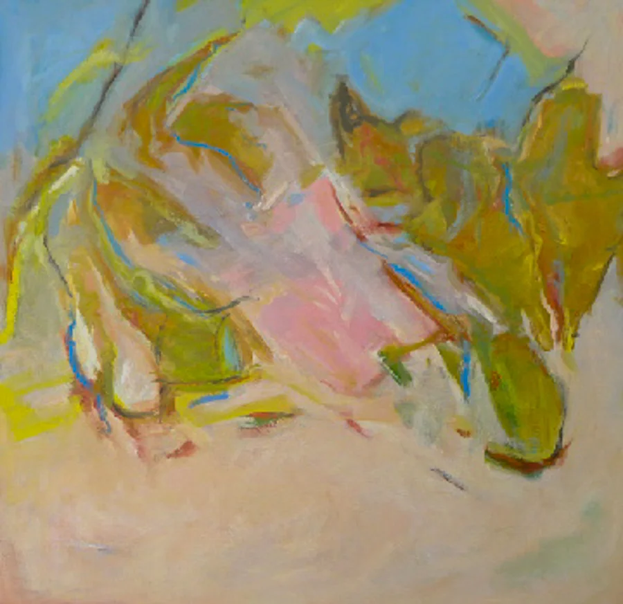 Wild Pear, 36" X 36", oil on canvas