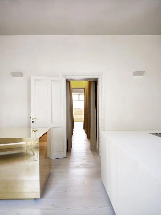 Apartment with Brass Cube | Claesson Koivisto Rune