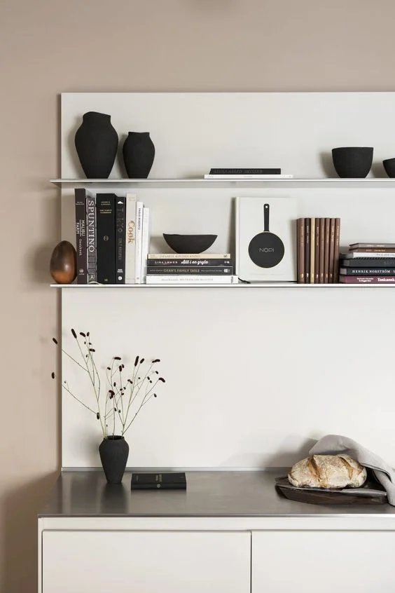 Kitchen Painted in Color Dead Salmon from Farrow & Ball