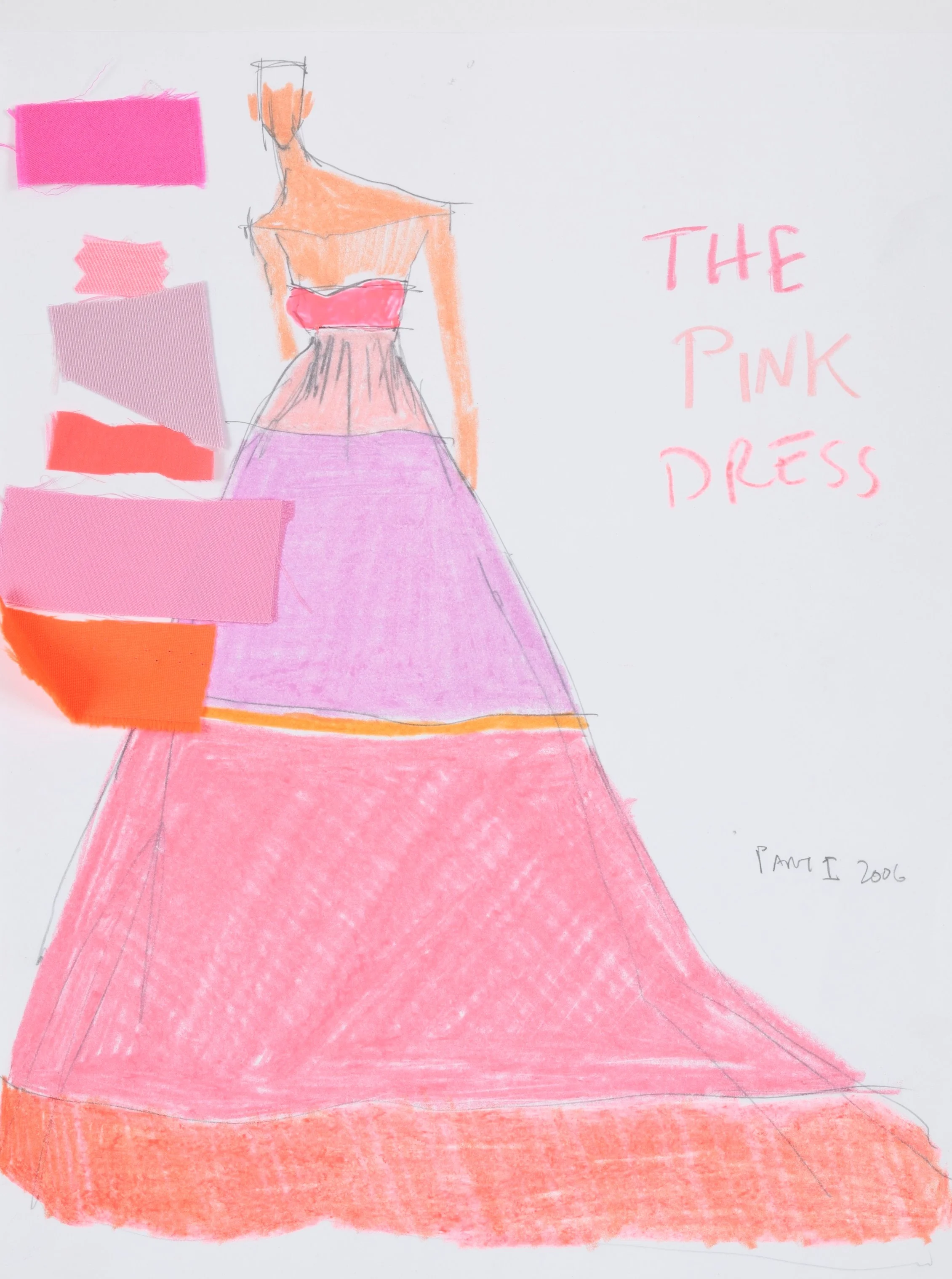 Kitchen Sink Pink Dress, Fall 2006 | Photo by Jason Frank Rothenberg