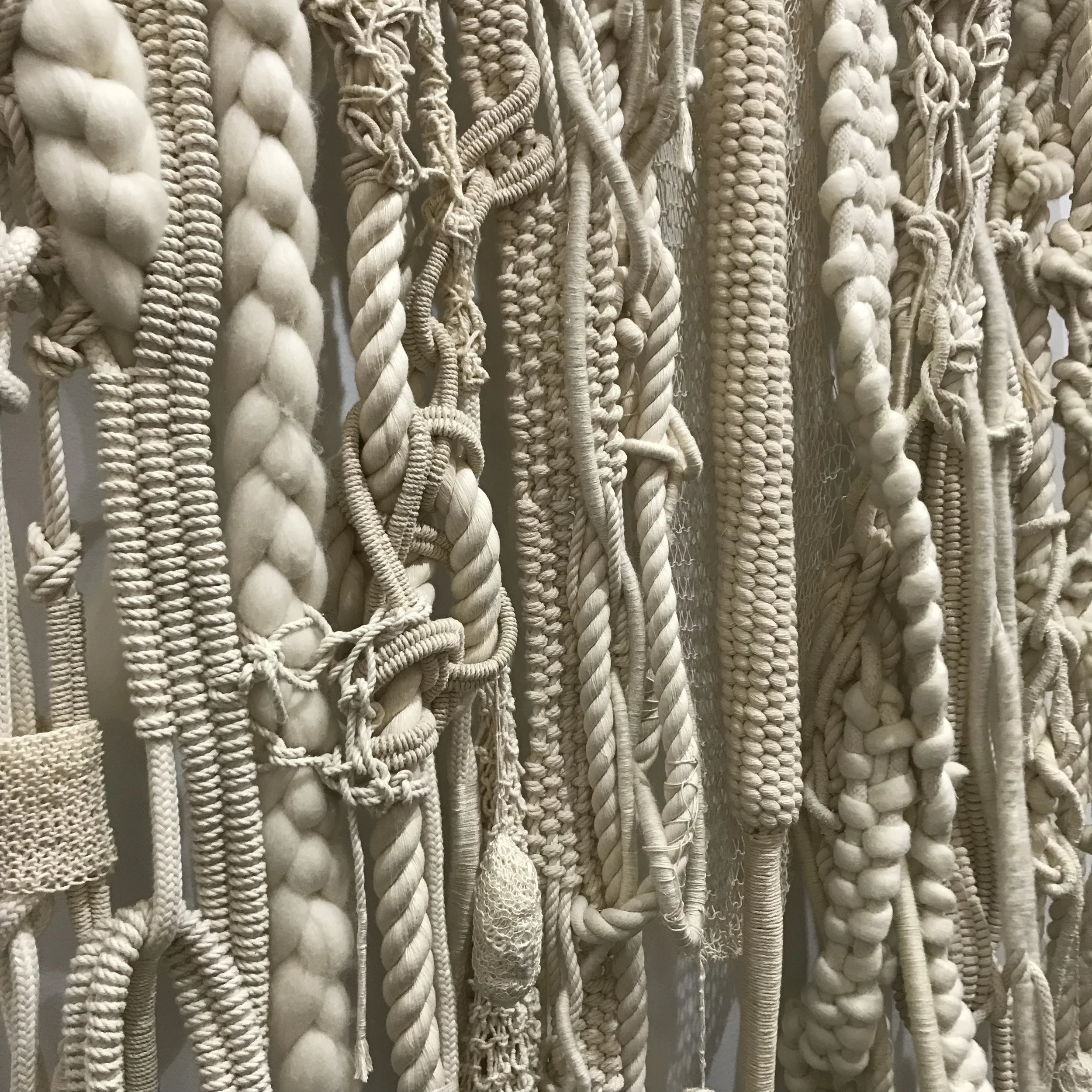 Soft Sculpture Woven Art by Toni Brogan