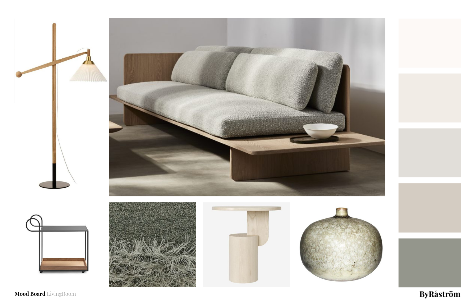 Mood Board Living Room Au Naturel