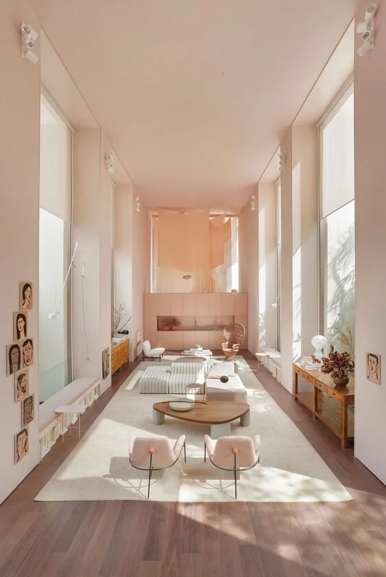 Pink Interior by BC Architects, Sao Paulo, Brazil