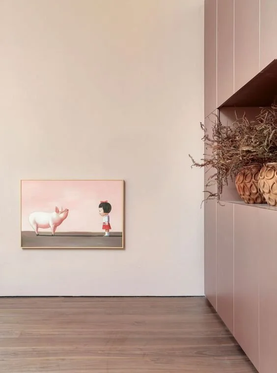Pink Interior by BC Architects, Sao Paulo, Brazil