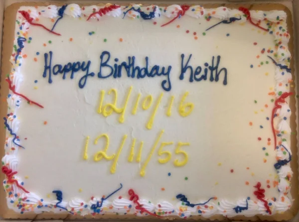 This past Sunday, December 9th, we celebrated the birthday of Church Council member, Keith Yowell. Two years ago Keith suffered a stroke, and has thankfully recovered. We are blessed and grateful to have Keith still with us, and hope to celebrate many more birthdays with him. Keith’s wife, Karen, thankfully recognized he was having a stroke and got him help quickly. She reminds everyone to know how to identify a stroke in progress: Please be sure you know how to Act F.A.S.T. F – Face – ask the person to smile - a person experiencing a stroke may smile crooked, one side of the mouth will droop A - Arms – ask them to hold their arms out in front of them, one of the arms may be lower than the other S – Ask – Ask the person to say something, their speech might be different than usual T – Time – Time is of the essence! Time is Brain! If you suspect a stroke get the person checked out!! Better an abundance of caution than a tragic outcome!