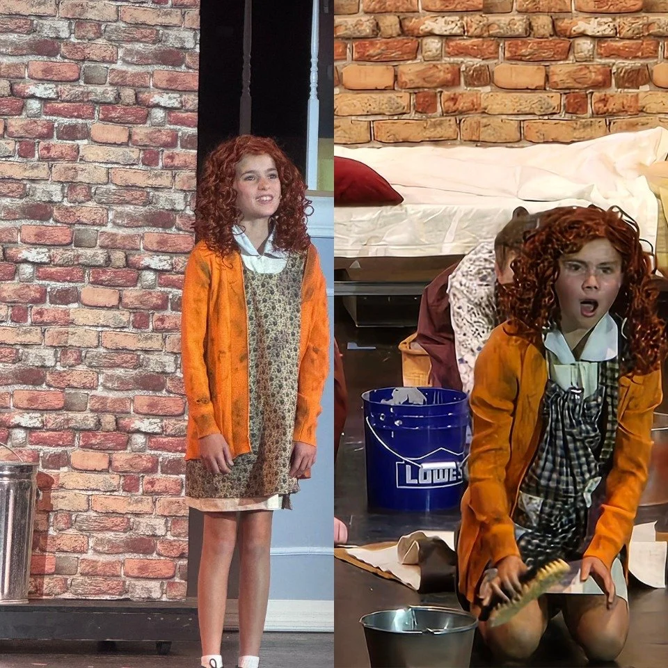 FIRST LOOK! Annie opens tomorrow, running September 17-21 at @communityschool.